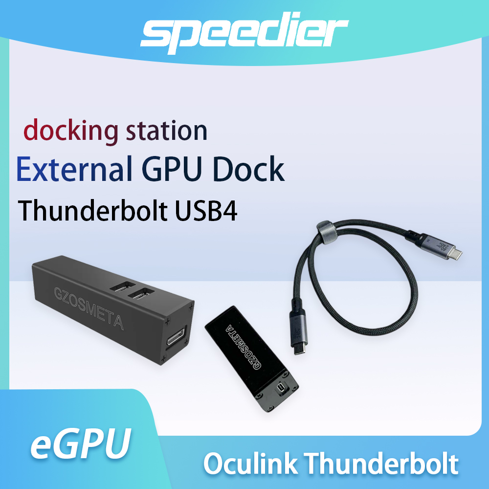 Oculink Egpu Dock Graphics Card - Bộ chuyển đổi Oculink Thunderbolt USB4