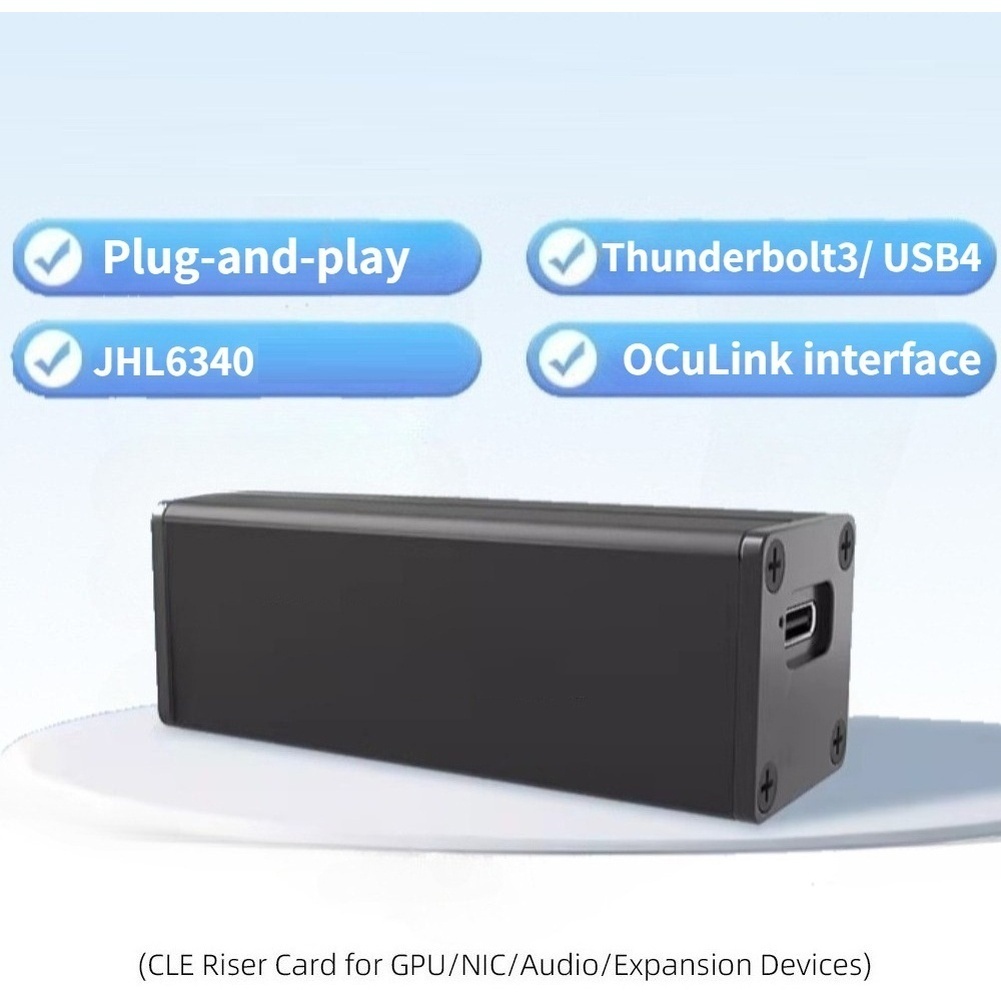 T3 OCuLink Thunderbolt3 USB4 A - đánh giá và giá Oculink Egpu Dock Graphics Card