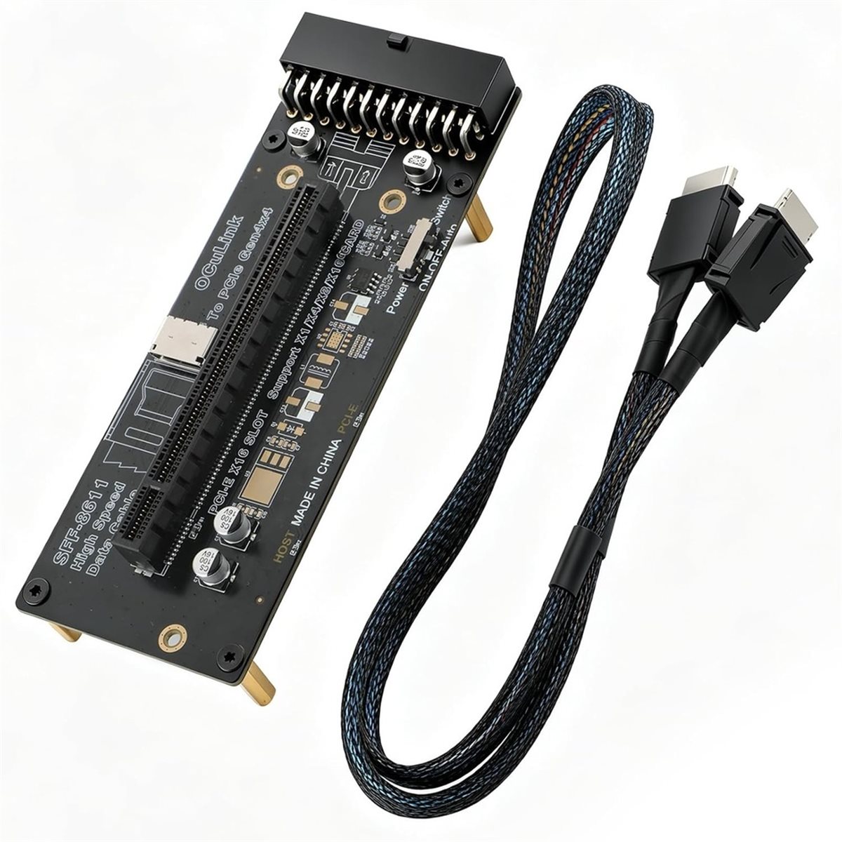 OCuLink EGPU Dock PCIe 4.0 X4  - đánh giá và giá Oculink Egpu Dock Graphics Card