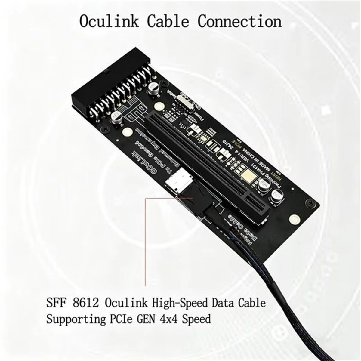 OCuLink EGPU Dock PCIe 4.0 X4  - đánh giá và giá Oculink Egpu Dock Graphics Card