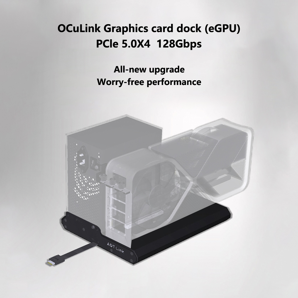 OCuLink PCIe 5.0 External GPU  - đánh giá và giá Oculink Egpu Dock Graphics Card